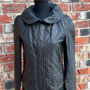 Winlit 100% Quilted Leather Jacket